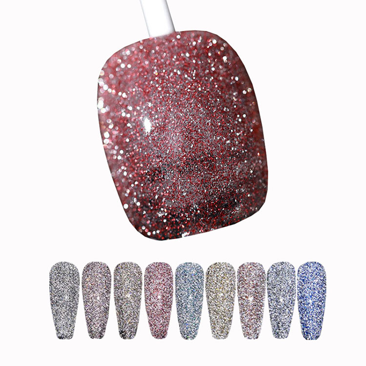 Diamond Rainbow Disco Gel Polling